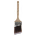 2-1/2" Angle Sash Firm, Nylon/Polyester Bristle, Paint Brush, Hardwood Handle