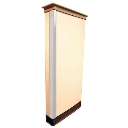 Corner Guard, White, 1-1/2"W X 96"H