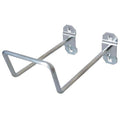 Double Closed Hook, Pk5, Color: Silver