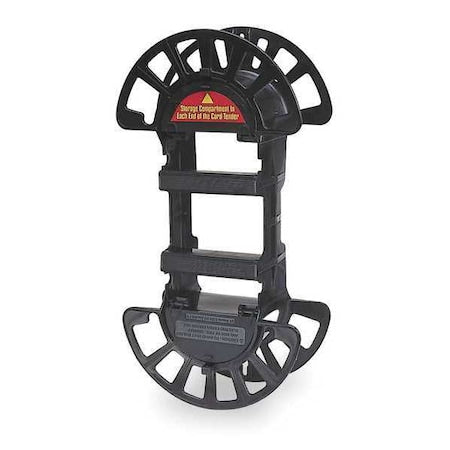 Cord Storage Reel, Hand Operated, Black Reel Color, No Cord Length, 0 Outlets (Formerly LumaPro)