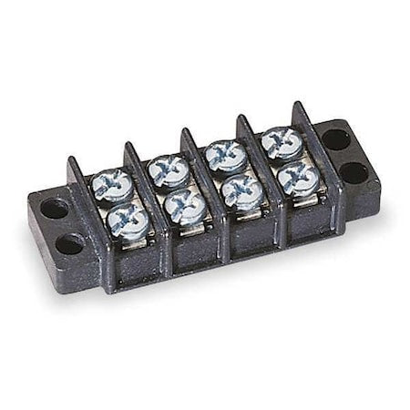 Terminal Strip, 30A, 4 Pole, 600VAC