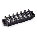 Terminal Strip, 6 Pole, 2 Row, 30 A, 600 V AC, 10 AWG, Screw Termination