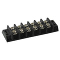 Terminal Strip, 6 Pole, 2 Row, 15 A, 300 V AC, 14 AWG, Screw Termination