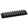Terminal Strip, 9 Pole, 2 Row, 20 A, 300 V AC, 12 AWG, Screw Termination