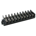 Terminal Strip, 10 Pole, 2 Row, 60 A, 600 V AC, 6 AWG, Screw Termination