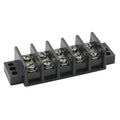 Terminal Strip, 5 Pole, 2 Row, 30 A, 600 V AC, 10 AWG, Screw Termination