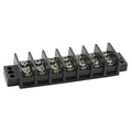 Terminal Strip, 7 Pole, 2 Row, 30 A, 600 V AC, 10 AWG, Screw Termination
