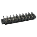 Terminal Strip, 9 Pole, 2 Row, 30 A, 600 V AC, 10 AWG, Screw Termination