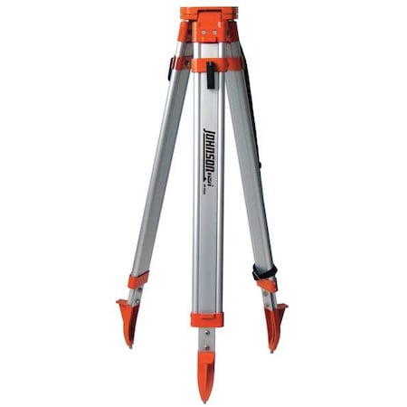 Tripod, 5/8-11,48 to 60 In L, Aluminum