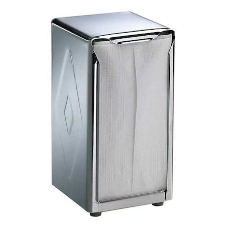 Steel, Color Chrome, 150, Napkin Dispenser