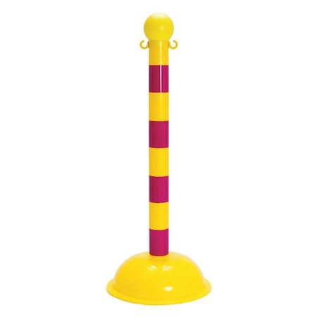 Heavy Duty Stanchion, 41 In. H, PK4