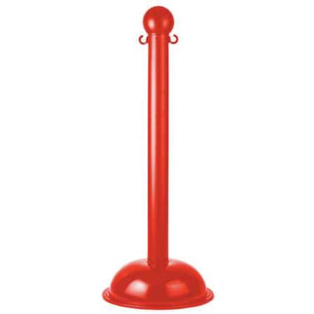 3" Diameter Plastic Stanchion - Red (4-pack)