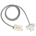 Duplex Straight Blade Receptacle, 15 A, 110V AC, Grounded