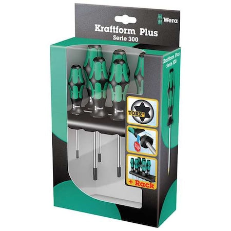 Screwdriver Set, Torx(R), 6 Pc