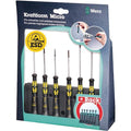 ESD Screwdriver Set, Slotted/Phillips, 6 pcs