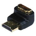 Port Saver, M HDMI to F HDMI, 90 Deg