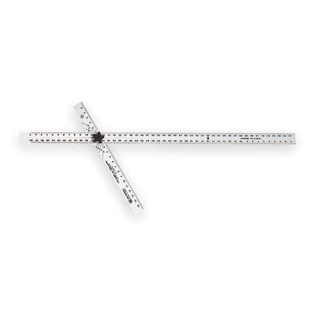 Drywall T Square, Adj, 48 In, Aluminum
