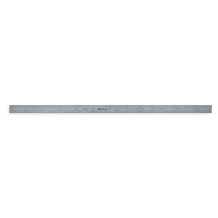 Steel Rule, Flexible, 12 In, 32/64/0.5/1mm