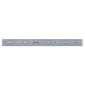 Steel Rule, Flexible, 6 In, 32/64/10/100ths