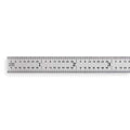 Steel Rule, Flexible, 12In, 32/64/10/100ths