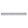 Steel Rule, Rigid, 12 In, 32/64/0.5/1mm