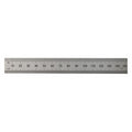 Steel Rule, Rigid, 6In, 32/64ths/0.5/1mm