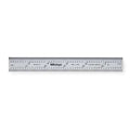 Steel Rule, Rigid, 6x3/4 In, 8/16/32/64ths
