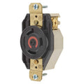 Locking Receptacle, L8-30R, 30 A, 480V AC, Single Phase, 2 Pole, Flush Mount, Screw Terminals