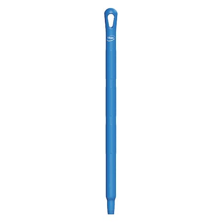 Color Coded Handle, 1 1/4 in Dia, Blue, Polypropylene