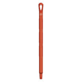Color Coded Handle, 1 1/4 in Dia, Red, Polypropylene