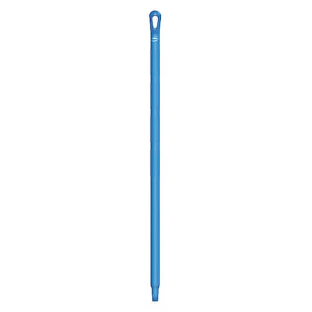 Color Coded Handle, 1 1/4 in Dia, Blue, Polypropylene
