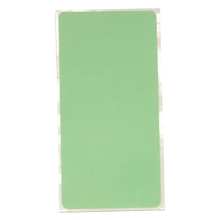 Barcode Printer Label, Green, Labels/Roll: 3000