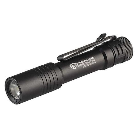 General Purpose Penlight, Aluminum, Black, 500lm