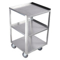 Utility Cart, Stainless Steel, 300 lb Load Capacity, 18 1/2 in L, 16 3/4 in W, 30 1/8 in H