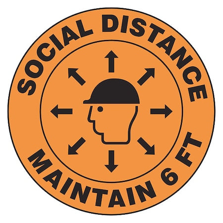 Hard Hat Label, For Use With Hard Hat 10 PK