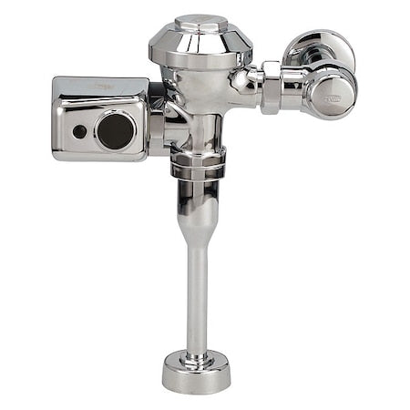 Automatic Flush Valve, 0.125 gpf gpf, Polished Chrome, 3/4 in, 3/4 in Spud Coupling