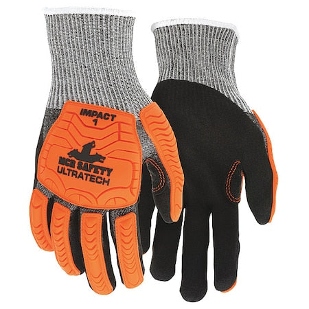Coated Gloves, Cut Level A4 , Dipped , Foam Nitrile , Sandy , XL 12 PK