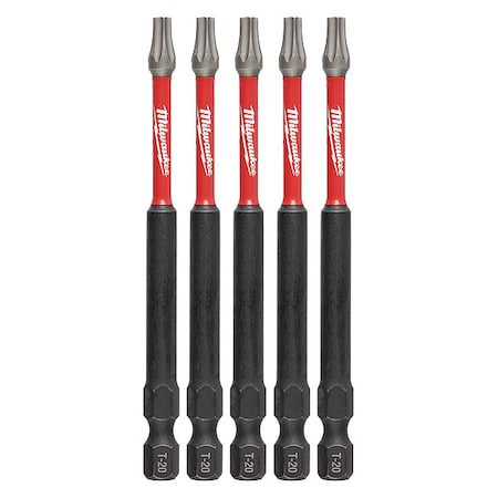 DriverBit, L:3.5", BitSize:T20, PK5