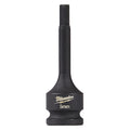 SHOCKWAVE Lineman's 3/8 in. Drive 5mm Hex Bit Socket