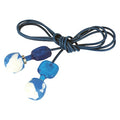 TrustFit Trak Reusable Foam Ear Plug, Pod Shape, 29 dB, Blue, 100 PK