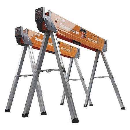 Saw Horse, 1500 lb. Cap., 45" L, 3-1/4" W