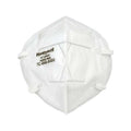 Disposable Respirator, N95, Flat-Fold, Soft Foam Nose Cushion, Nose Clip, Universal, PK 50