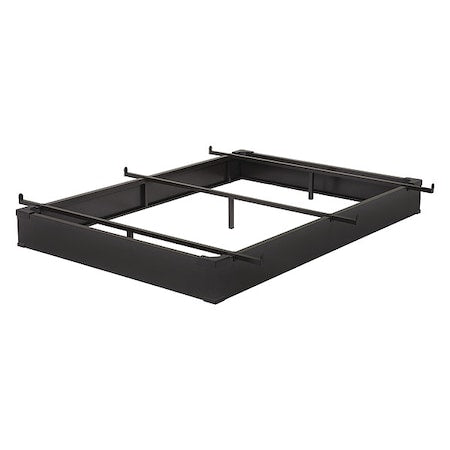 Bed Base,10 in H,Black