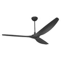 Ceiling Fan, 7 ft Blade Dia, 3 Blades, 7 Speeds, 100/240VAC, Black