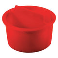 Center Pull-Tab Tapered Plug, Red, LDPE 200 PK