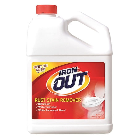 Rust Stain Remover, 152 oz, Bottle, PK4