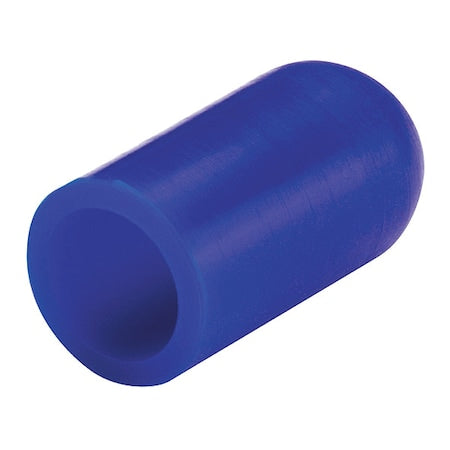 Straight Sided Cap, Blue, Silicone 500 PK
