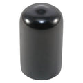 Vinyl Cap, Black, Vinyl 500 PK