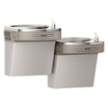 Dual Hands-free Activation Bi-level ADA Cooler Non-filtered Refrigerated Light Gray