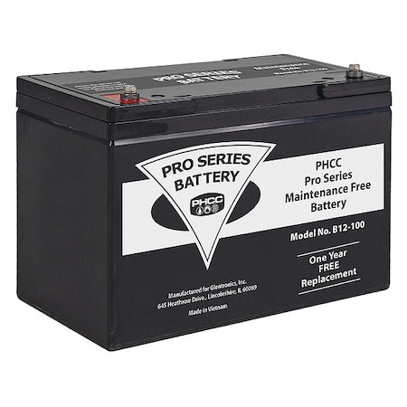 Sump Pump Battery, 12V DC, 100 Ah